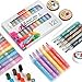 ZEYAR Acrylic Paint Pens for Rock painting, 12 colors, Water based Medium Point, AP Certified, Assorted Colors,Odorless,Acid Free,Non-Toxic and Safe to Use