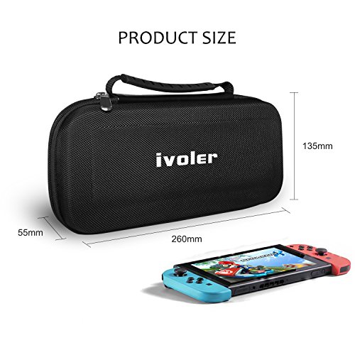 image for Nintendo Switch Traveler Case, Built-in Stand with 2 Pack Screen Prote
