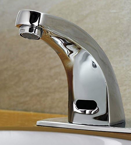 LHbox Basin Mixer Tap Bathroom Sink Faucet Full-Automatic Sensing Faucet Single Cold Basin Intelligent Sensing Hand wash in Cold Water Faucet