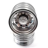 Xtra Speed Aluminum Rear Wheel 10 Spoke For Tamiya 1/14 Tractor Truck 2pcs #XS-59602