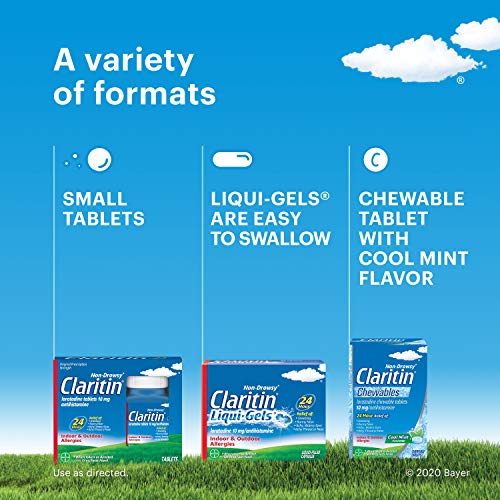 Claritin RediTabs 24 Hour Allergy Medicine, NonDrowsy Prescription