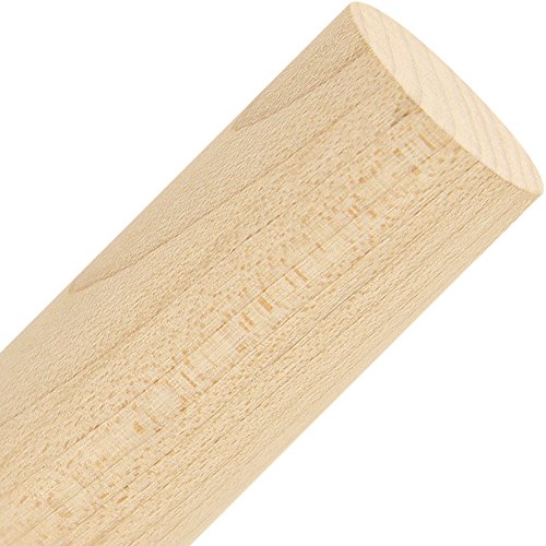Woodworker's Supply, Inc. 863772, Specialties, Dowel Rods, 1-1/2" X 36" Maple Dowel