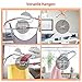 IPOW 40 PCS, ABS Material Heavy Duty Hangers Non-Slip Clothes Hanger Organizer Hook Perfect for Pants,Dress,Jacket,Underwear and Shirt in Home,Durable&Not Easy to Break Off