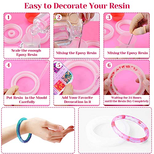 5 anezus+Pieces+Silicone+Casting+Jewelry