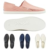 People Footwear Slip-On EVA Water Shoes for Men and Women, Lightweight Comfortable Unisex Design, Durable Non-Slip, Waterproof for Outdoor Activities (Rio - Terra Cotta/Picket White)