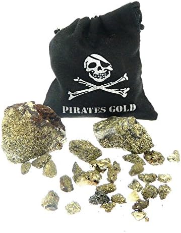 Gifts For Kids Mini Pirate Pyrite Treasure Bag.