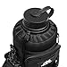 Highland Peak 64 oz Sleeve/Carrier with Paracord Survival Handle The Ultimate Bottle Holder - Attaches to Backpacks, Travel Gear - Fits HydroFlask, Yeti, Growlers, & Similar Thermos Bottles