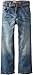 Lee Little Boys' Dungarees Belted Slim Straight Leg Jeans