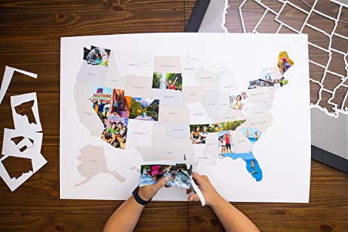 50 States USA Photo Map