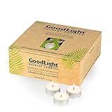 GoodLight Paraffin-free Tea Lights Pack of (100)