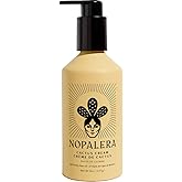 Nopalera Cactus Body Cream, Dulce de Cuerpo Scent, Deeply Nourishing Prickly Pear Body Cream with Vitamin E and K, Aluminum Bottle 8 oz