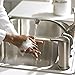 Soap dispenser, OPERNEE Automatic Touchless Stainless Steel Fingerprint Resistant IR Sensor Hand Free Auto Soap Dispenser Perfect for Kitchen and Bathroom (Stainless Steel)