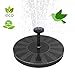 Skywee Solar Powered Fountain Pump.1.5W Water Fountain Birdbath Solar Powered Pump