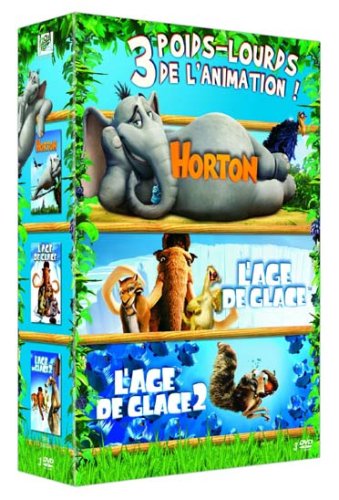 Horton + L'âge De Glace 1 & 2 - Pack