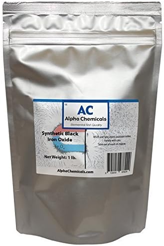 Black Iron Oxide - Fe3O4 - Synthetic - 1 Pound