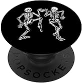 cool skeleton is dancing - dancing skull skeleton PopSockets Adhesive PopGrip