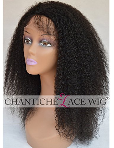 Chantiche Brazilian Jerry Curl Full Lace Human Hair Wigs for Black Women 100% Remy Human Hair Full Lace Wig With Baby Hair 130 Density Medium Size Cap 14 Inches #1