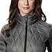 32 DEGREES Ladies' Mixed Media Down Jacket (Gray, Large)