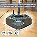 LIGHT 'N' EASY Steam Mop, Powerful Floor Steamer Cleaner Mopper with Automatic Steam Control for Hardfloor, Laminate, Tile, Grout and Carpet (Blue)
