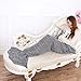 YUSHOP Adults Womens Crochet Knitted Mermaid Tail Blankets, Bedroom Sofa Sleeping Bags Blanket #08