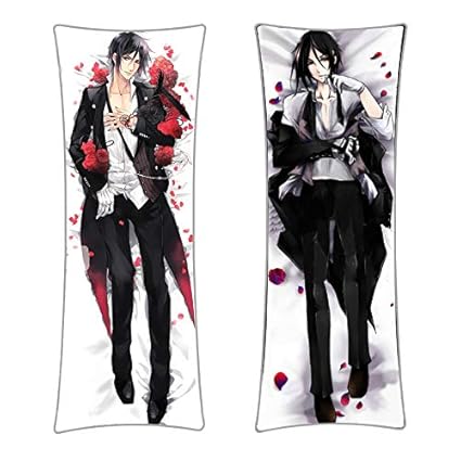 CoolChange Black Butler Umarmungskissen Sebastian Michaelis Bezug, Dakimakura Kissenbezug 150x50cm