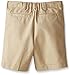 Dickies Boys' Classic Fit' Classic Fit Flat Front Short, Husky- School Uniform