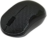 Shhhmouse Wireless Silent Mouse with Batteries - Carbon Fiber