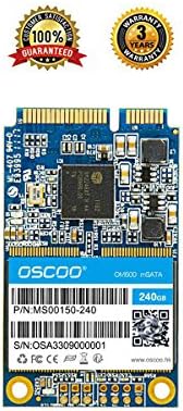 240GB SSD - mSATA III (6Gb/s, mSATA SSD, mSATA III, MLC) mSATA Solid State Drive for Notebooks Tablets and Ultrabooks (240GB)