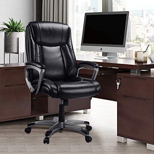 VANSPACE Executive Office Chair High Back EC01, Leather Executive Chair