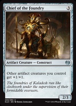 Magic: the Gathering - Chief of the Foundry (200/264) - Kaladesh