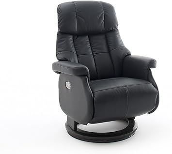 Robas Lund Leder Relaxsessel Elektrisch 150 Kg Tv Sessel Relaxer Fernsehsessel Echtleder Schwarz Calgary Comfort Xxl Amazon De Kuche Haushalt