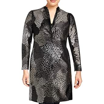 anne klein jacquard topper