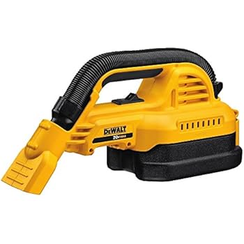 DEWALT 20V MAX Cordless Vacuum Kit, Wet/Dry, Portable, 1/2-Gallon, Tool Only (DCV517B)