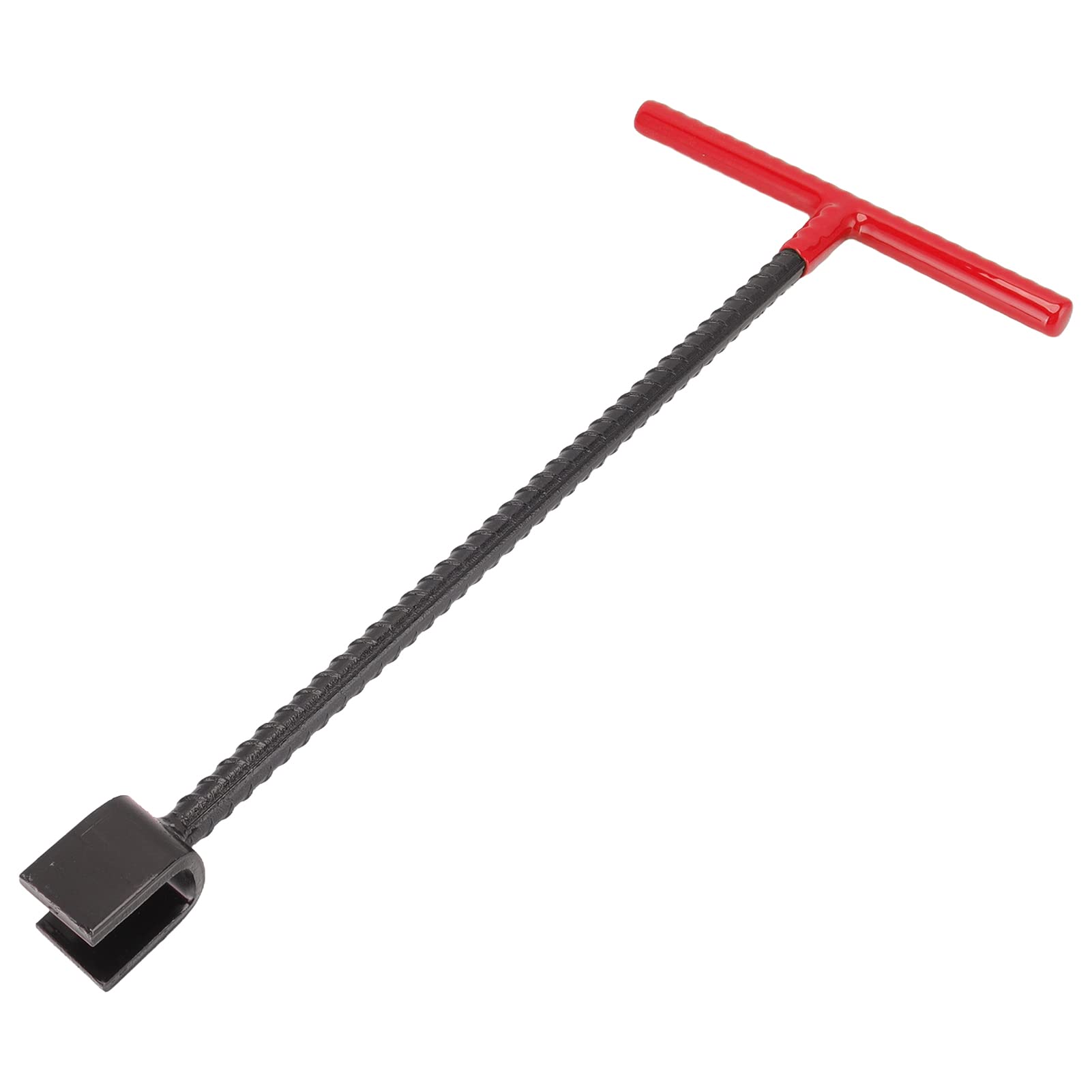 Pssopp Water Meter Key Stopcock Key Curb Valve Key Wrench Tool with T Style Handle for Curb and Main Water Valve (Red) โ image 1