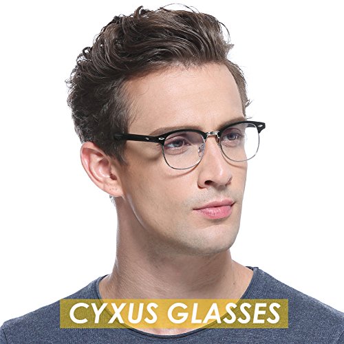 Cyxus-Blue-Light-Blocking-Semi-Rimless-Computer-Glasses-Anti-UV-Eye-Strain-Clear-Lens-Reading-Eyewear-MenWomen