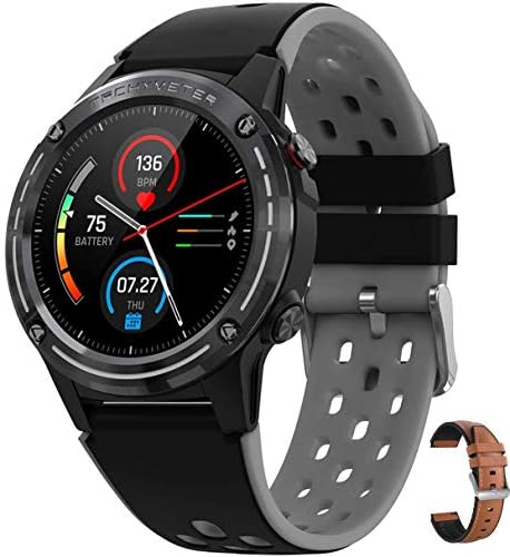 スマートウォッチ GPS内蔵 方位磁針 高度計 気圧計 コンパス搭載 スポーツウォッチ smart watch スマートブレスレット 腕時計 男女 メンズ レディース 兼用 各種スポーツモード SNS通知 リモートシャッター機能搭載 IPX67防水 Bluetooth5.0 健康管理 BP 測定 心拍計 歩数計 スポーツウォッチ 長座注意 Android/IOS対応