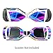 GameXcel Sticker for Hover Board - Skin for Self-Balancing Electric Scooter - Decal for Self Balance Mobility Longboard - Smart Protective Cover Vinyl Case for 2 Wheel Scooter Board