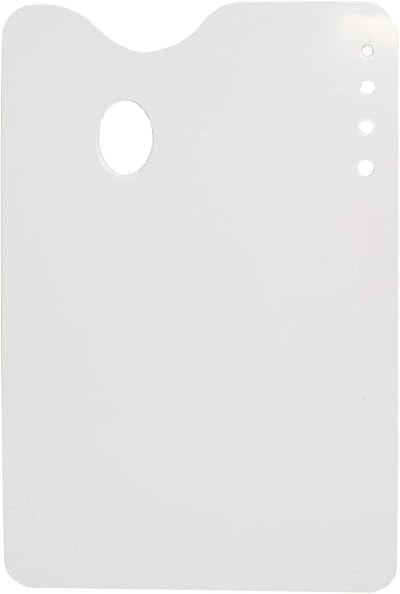 Artway Flat Rectangular Paint Palette 350mm x 235mm for All Paints