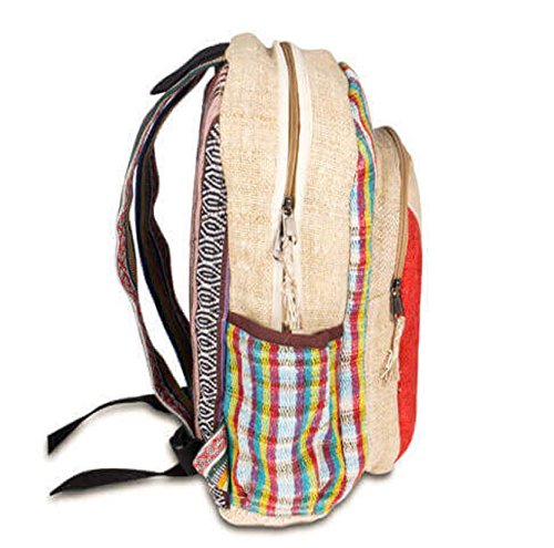 Rucksack aus Hanf, cultbagz Nepal Handmade, Backpack e.Nose – Bild 3