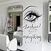 BeStickerShop Wall Decal Eyelashes Decal Eyebrows Decal Lash Decal Beauty Salon Decal brow wall decal lashes 6l