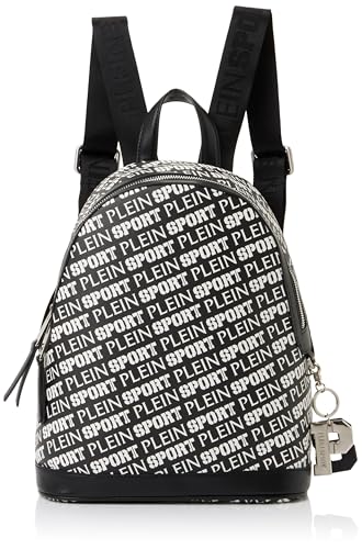 PLEIN SPORT Unisex Backpack RED Hill Handtasche, Black