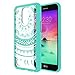 LG K20 Plus Case,LG K20V K20 V Case,LG VS501 / Harmony/ K10 2017/ Grace LTE Case Clear,AnoKe Mandala Thin Slim Protective Cell Phone Cases Cover with Screen Protector for Girls Women Kids Men CH Mint