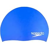 Speedo Unisex-Child Swim Cap Silicone Elastomeric Junior