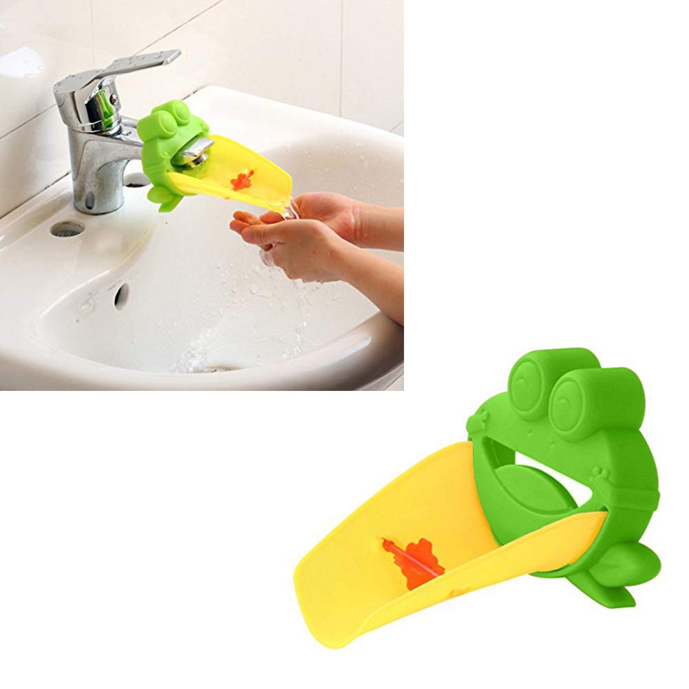 Amazon Com Ouken Frog Faucet Extender Green Toddler Kids Hand