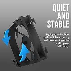 Antec RGB Fans, PWM 120mm Case Fan, PC Fan, 60.4CFM