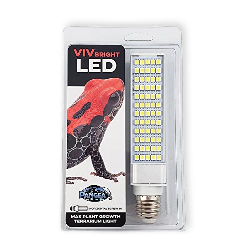 Pangea vivbright max plant growth reptile & amphibian led bulb