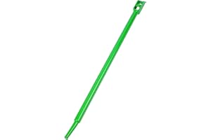 AUTOSwpozo Winch Bar, Combination Winch Bars with Square Head for Flatbed Trailer Winches and Trucks, Painted Carbon-Steel Construction Winch Bar with No-Slip Handle, 1 Pack (Green)
