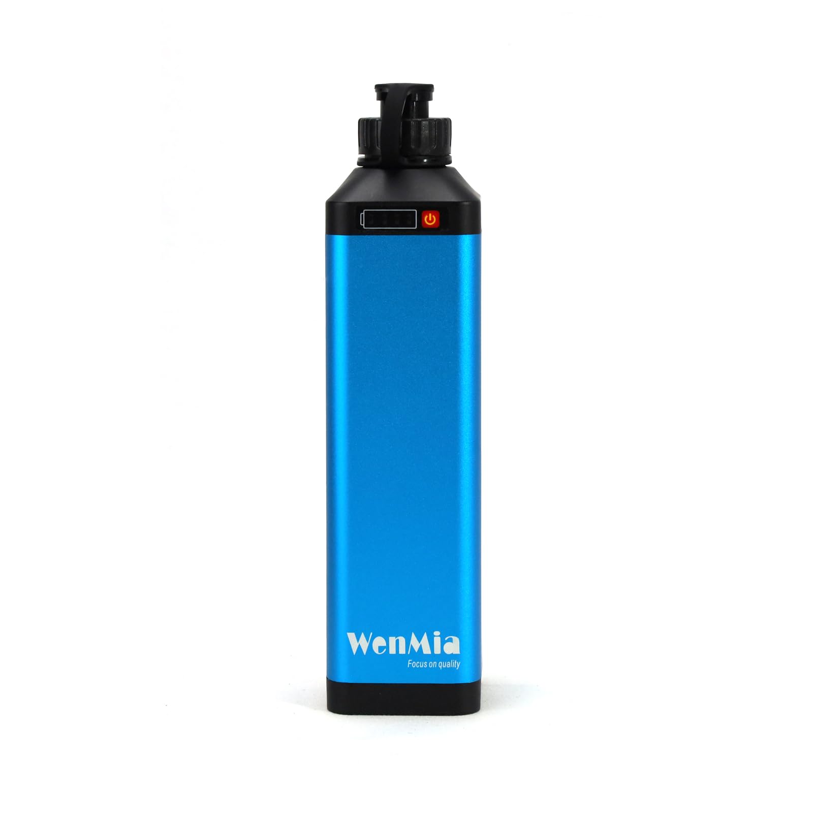 Photo 1 of WenMia 14.8V Super Mini Electric Fishing Reel Battery IP68 Waterproof Aerospace Aluminum Body Compatible for Daiwa and Portable Design (Includes Quick Charger + 0.4m/1.5m Cable) (10000mAh)