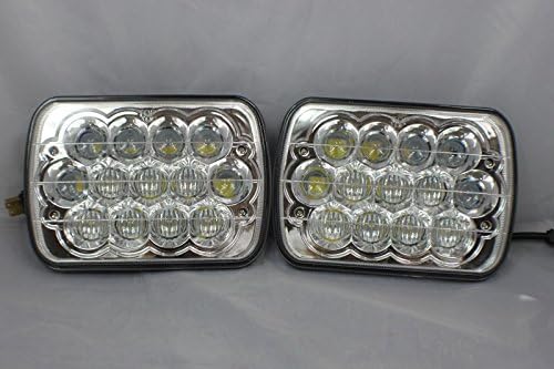 7x6" LED HID CREE LIGHT BULBS PROJECTOR CRYSTAL SEALED BEAM HEADLAMP HEADLIGHT