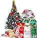 Funnlot Christmas Drawstring Gift Bags 32PCS in 7 Styles Christmas Wrapping Bags Xmas Treats Bags Christma s Party Favor Pouch Goody Sweet Treat Candy Bags with Ribbon Ties